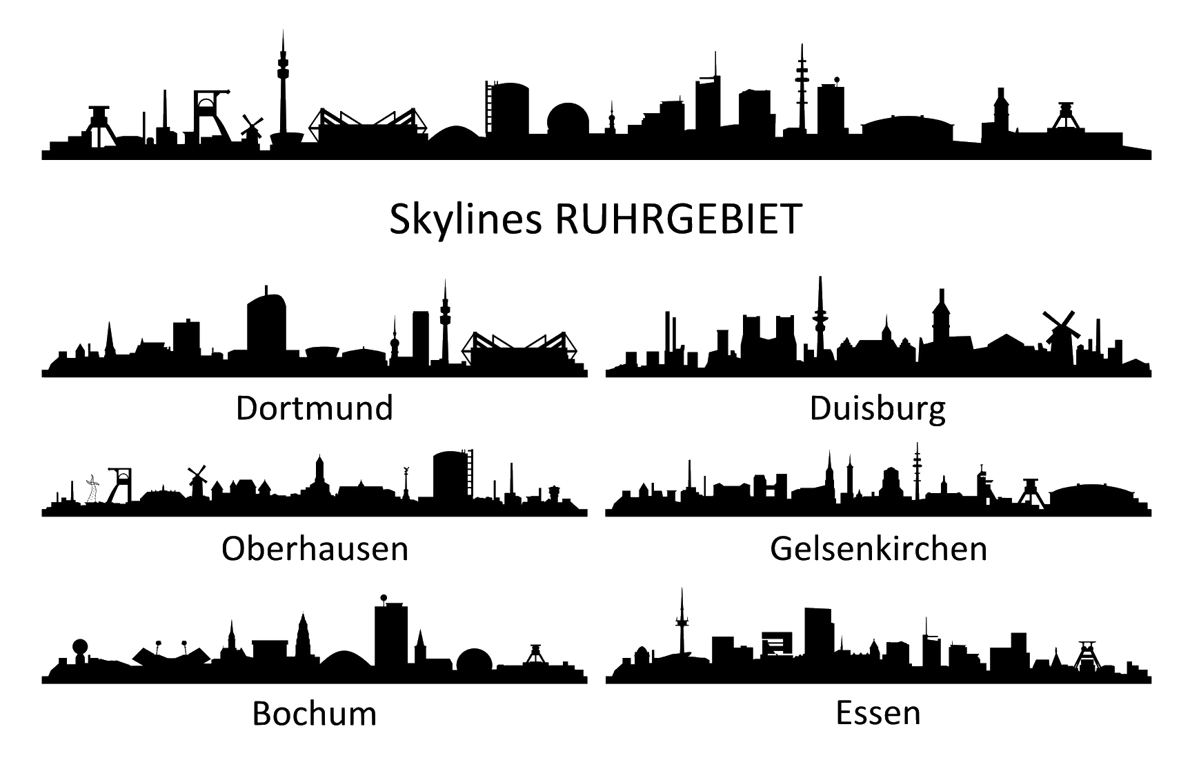 Skylines Ruhrgebiet: Detektiv Ruhrgebiet | Privatdetektiv Ruhrgebiet | Detektei Ruhrgebiet